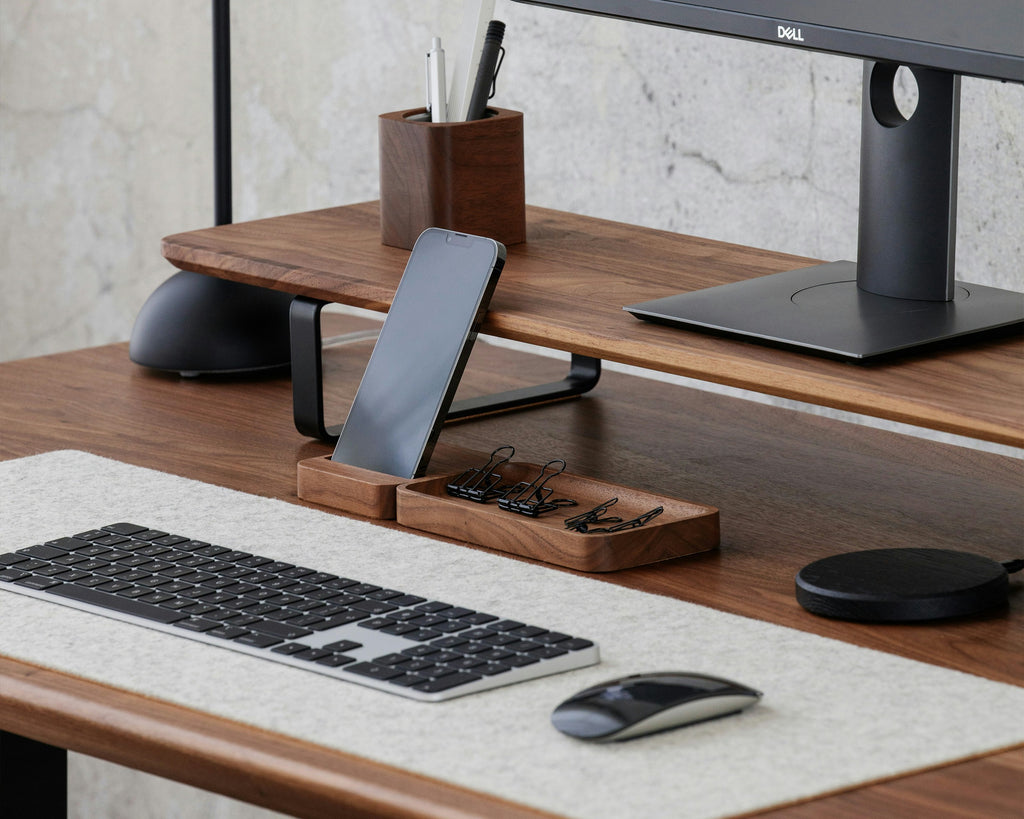 Walnut Monitor Stand
